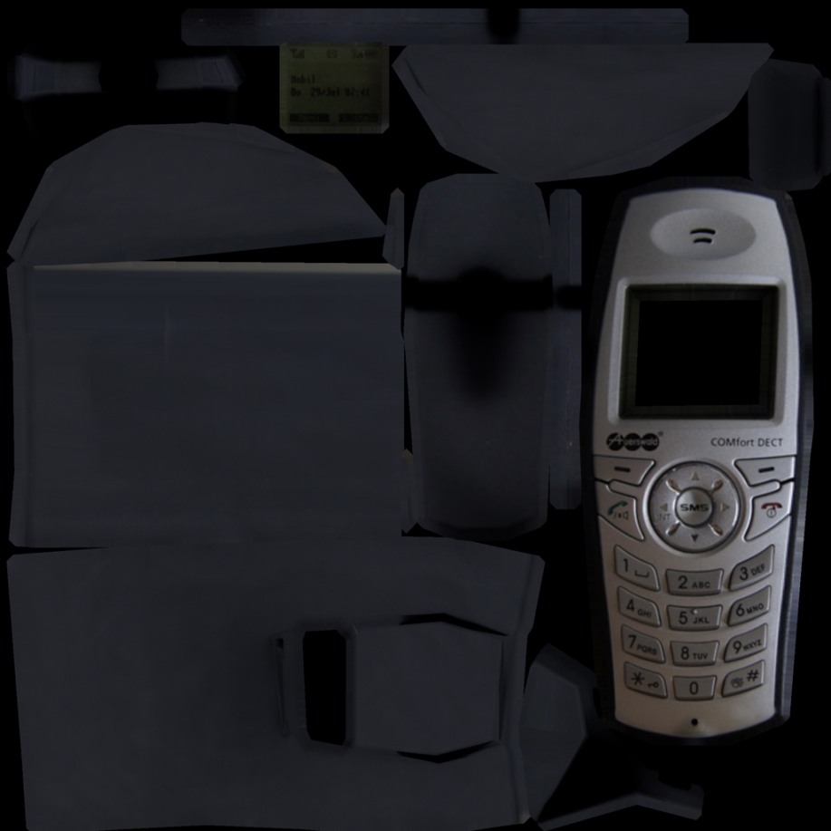 wireless office phone texture